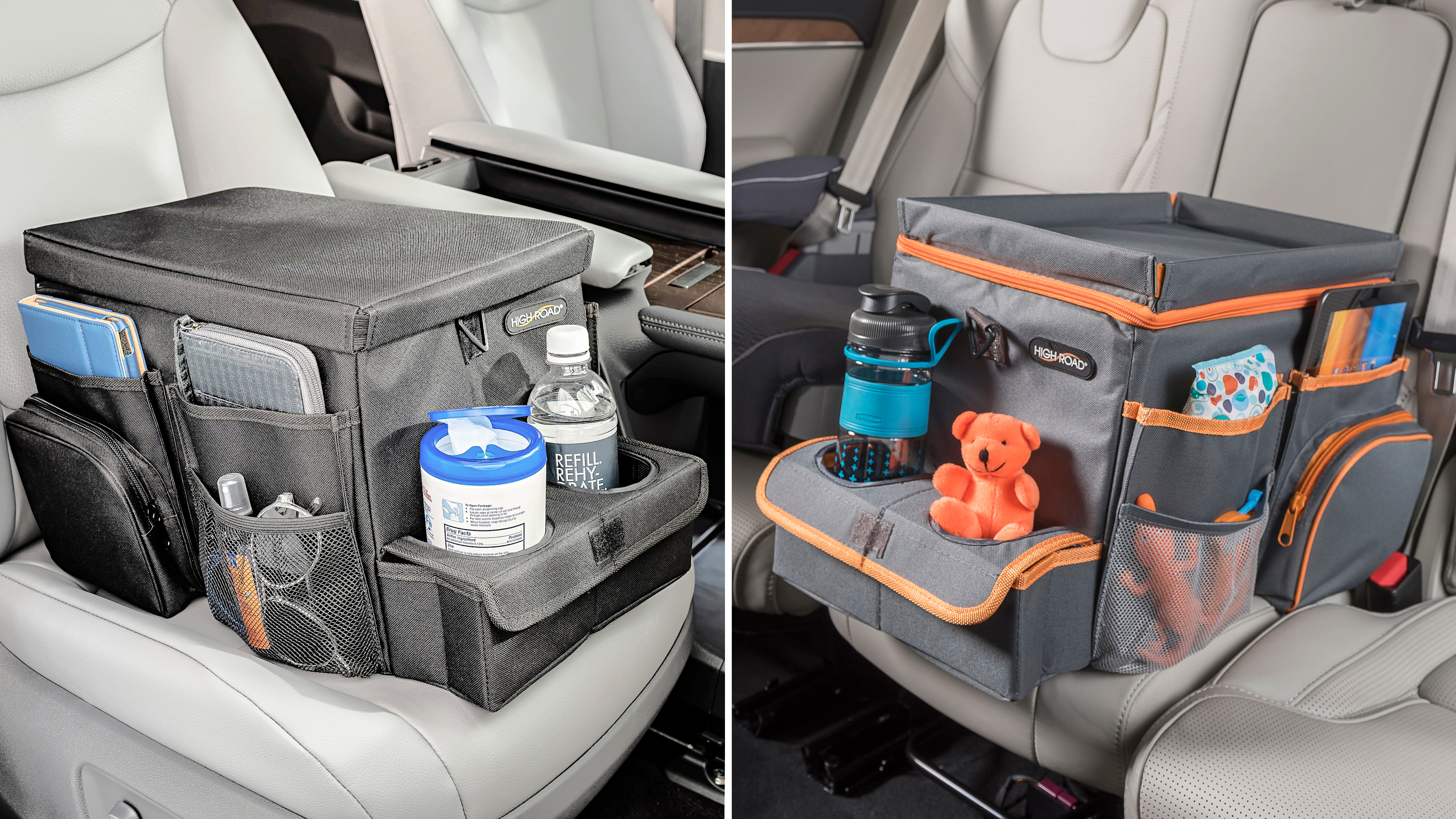 Amazon.com: High Road CarHop Front Seat Car Organizer with Car Cup